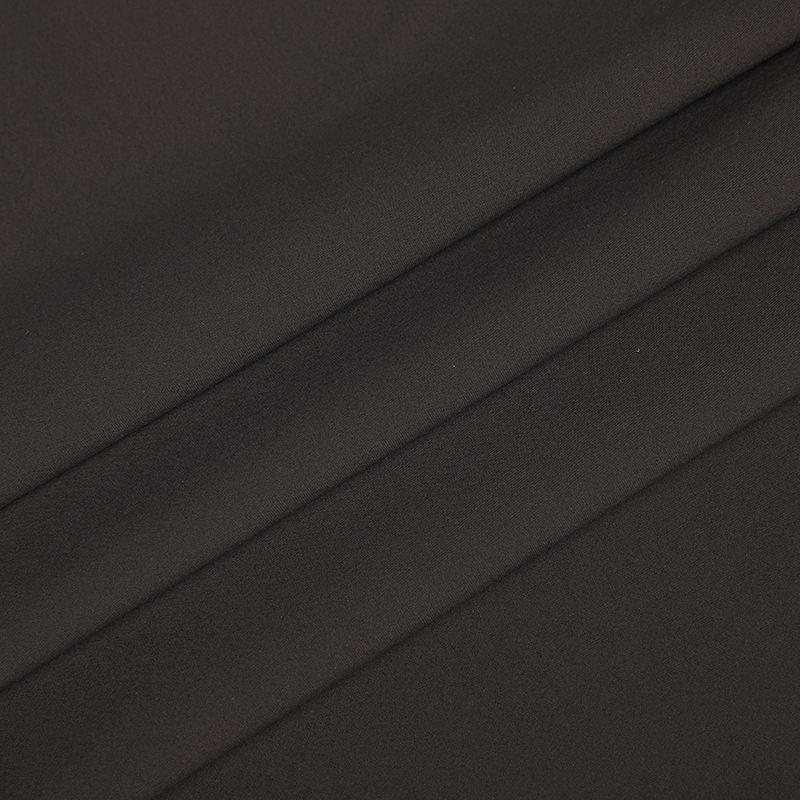 APS1082 Brocade Vysoko elastický mikro vrásky dvojité osnovné ploché oblečenie Tkanina