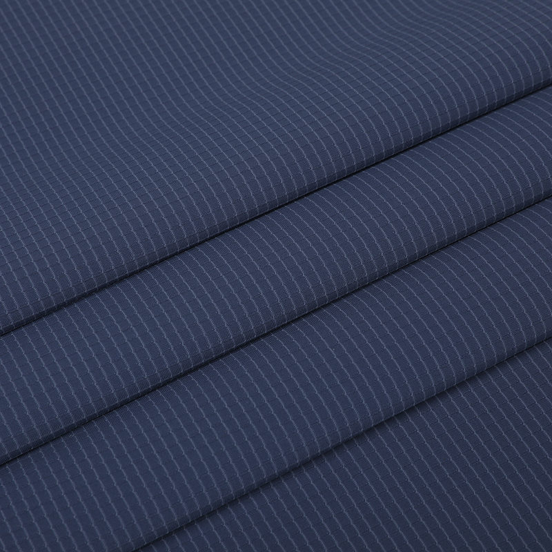 APJ1093 Warp pletená brokátová amoniak malá kontrola Jacquard Tričko Tričko